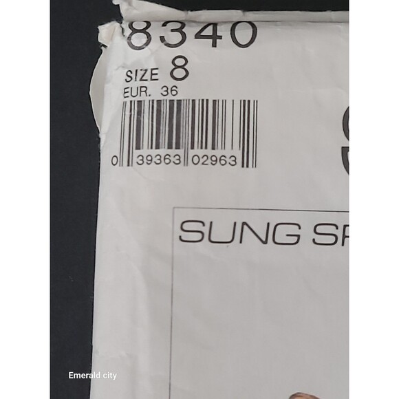 Vtg Simplicity 8340 Sung Sport Misses’ Jacket Pants Blouse Pattern Sz 8 UnCut - Picture 5 of 8
